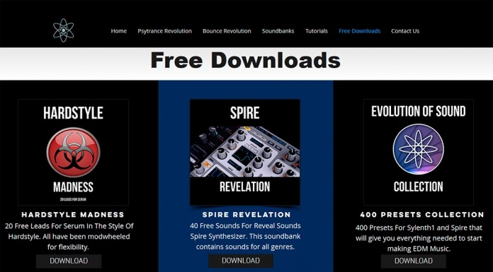 Evolution Of Sound FREE Presets-Projects