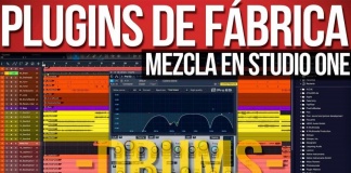 Mezclando Drums en Studio One con Plugins de Serie